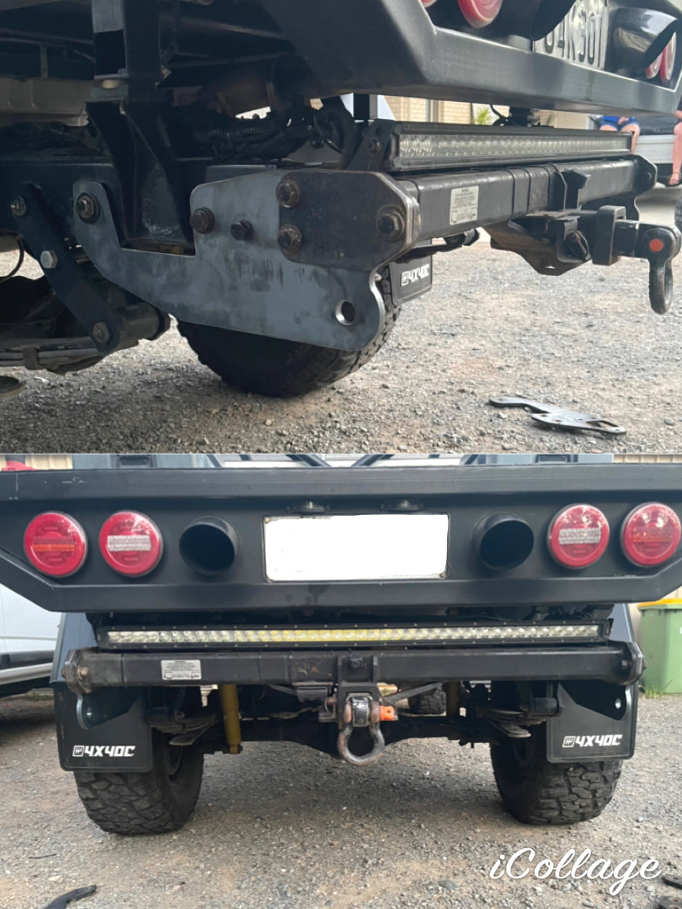N70 Rasied Towbar brackets Toxic Fabrication