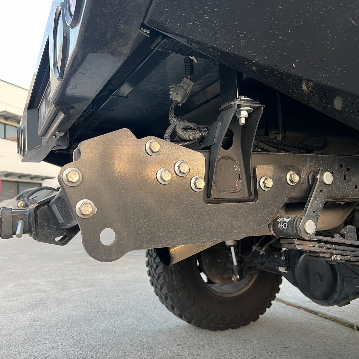 N80 Rasied Towbar brackets